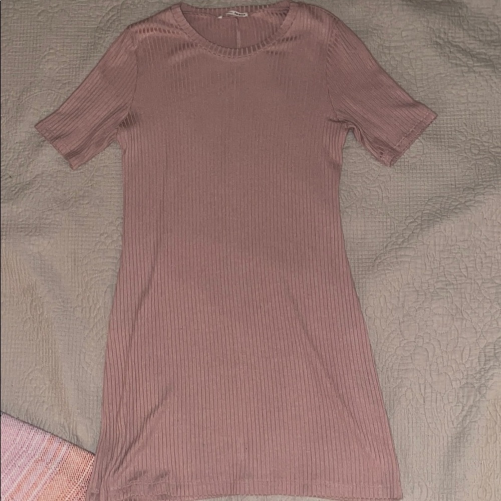 Mauve Reformation minidress